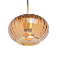 Urc taklampe 19 cm, amber