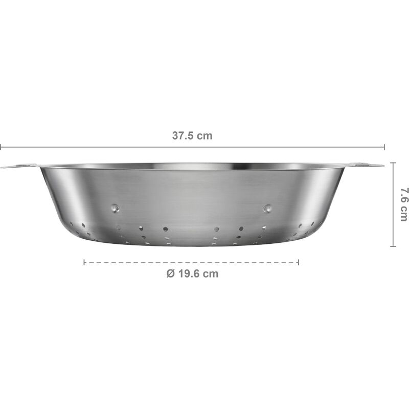 Grill Chef kurv/dampinnsats 30 cm, rustfritt stål