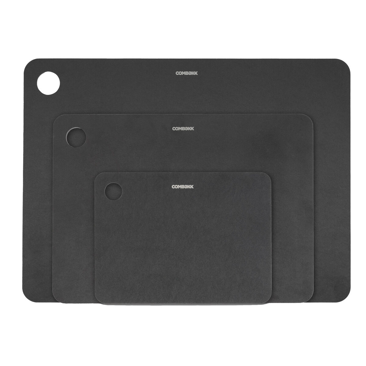 Skärbrädeset 3-pack, svart