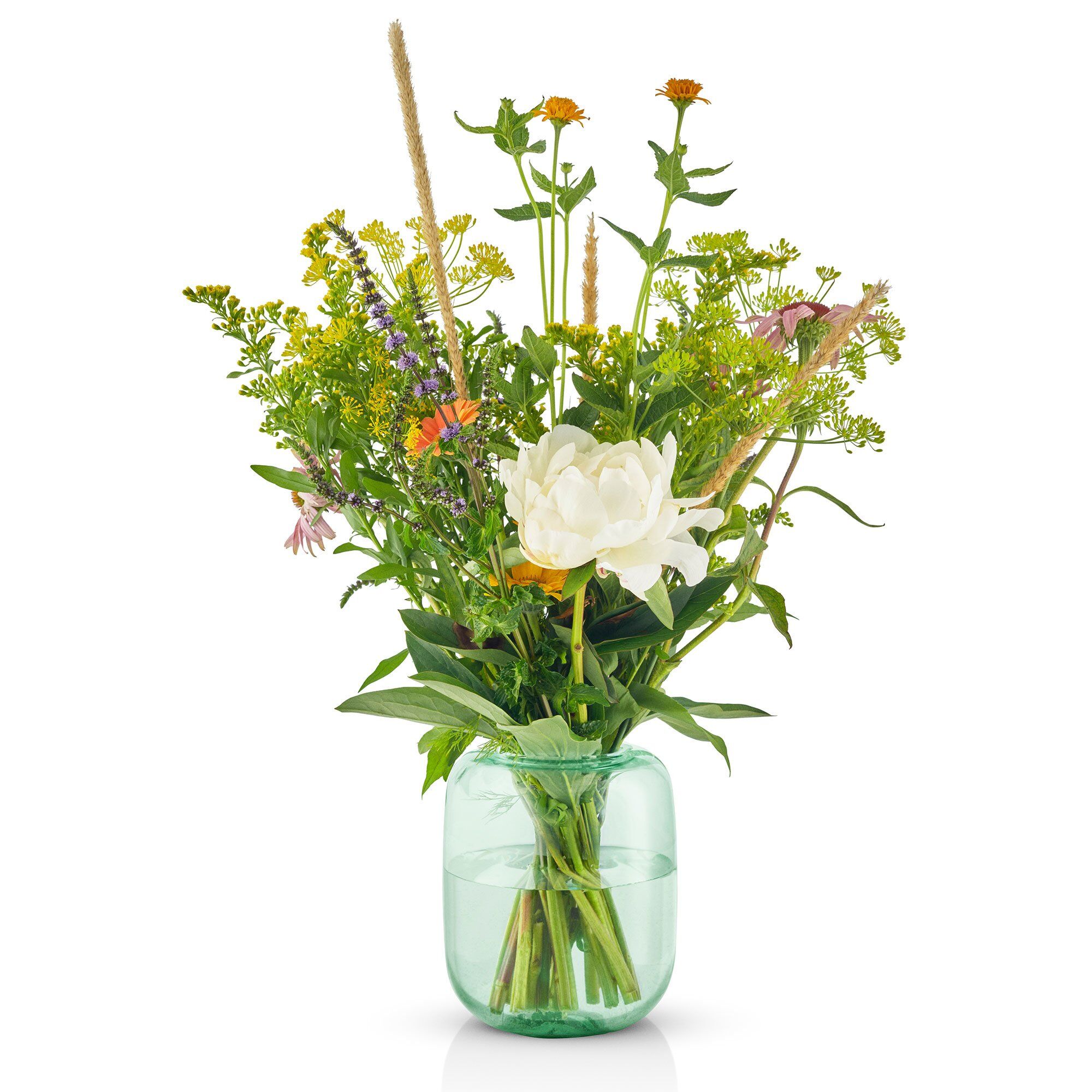 Alternativ bild 1 för Eva Trio Acorn vas, 16,5 cm, mint green