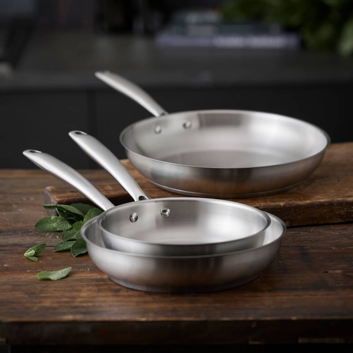 Roya stekepanne 20 cm, rustfritt stål
