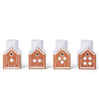 Kähler Gingerbread Adventsljusstake Brun 7,5cm