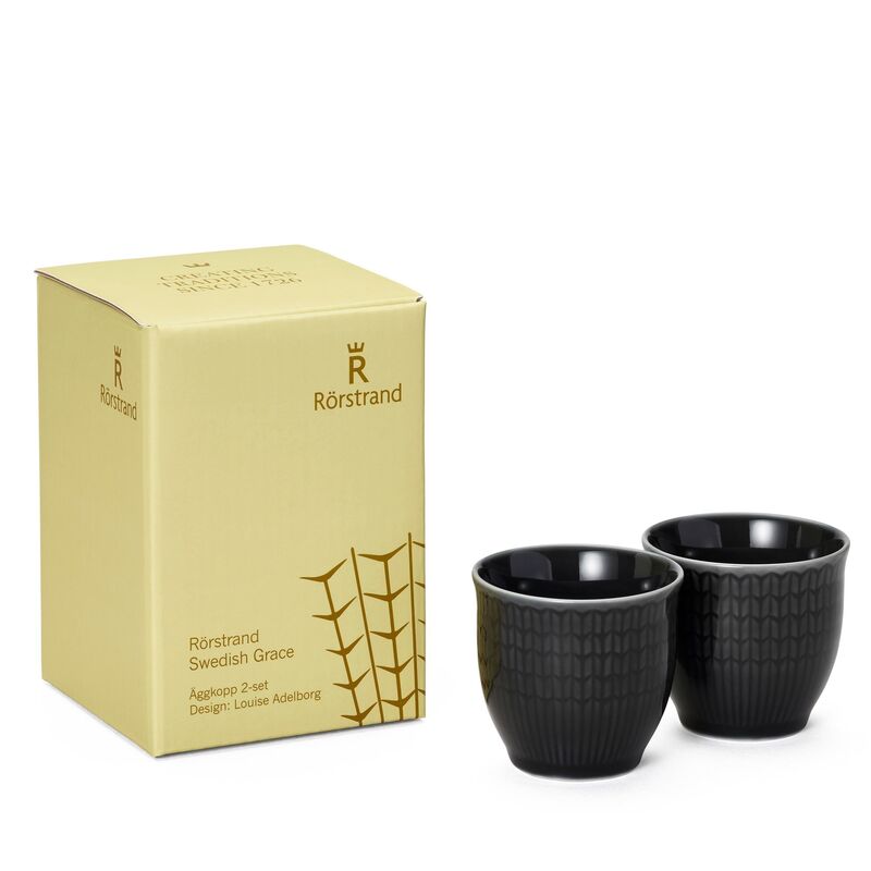 Swedish Grace æggebæger, sten, 2 stk.
