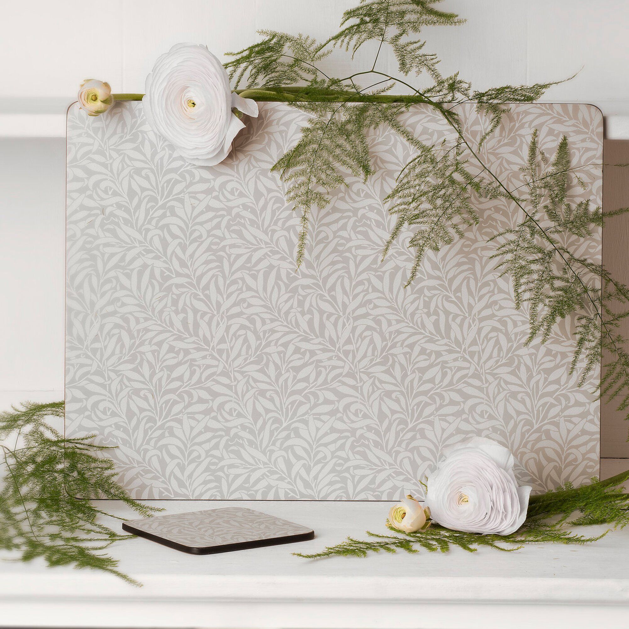 Alternativ bild 1 för Pimpernel Pure Willow Bough Bordsunderlägg 4 st