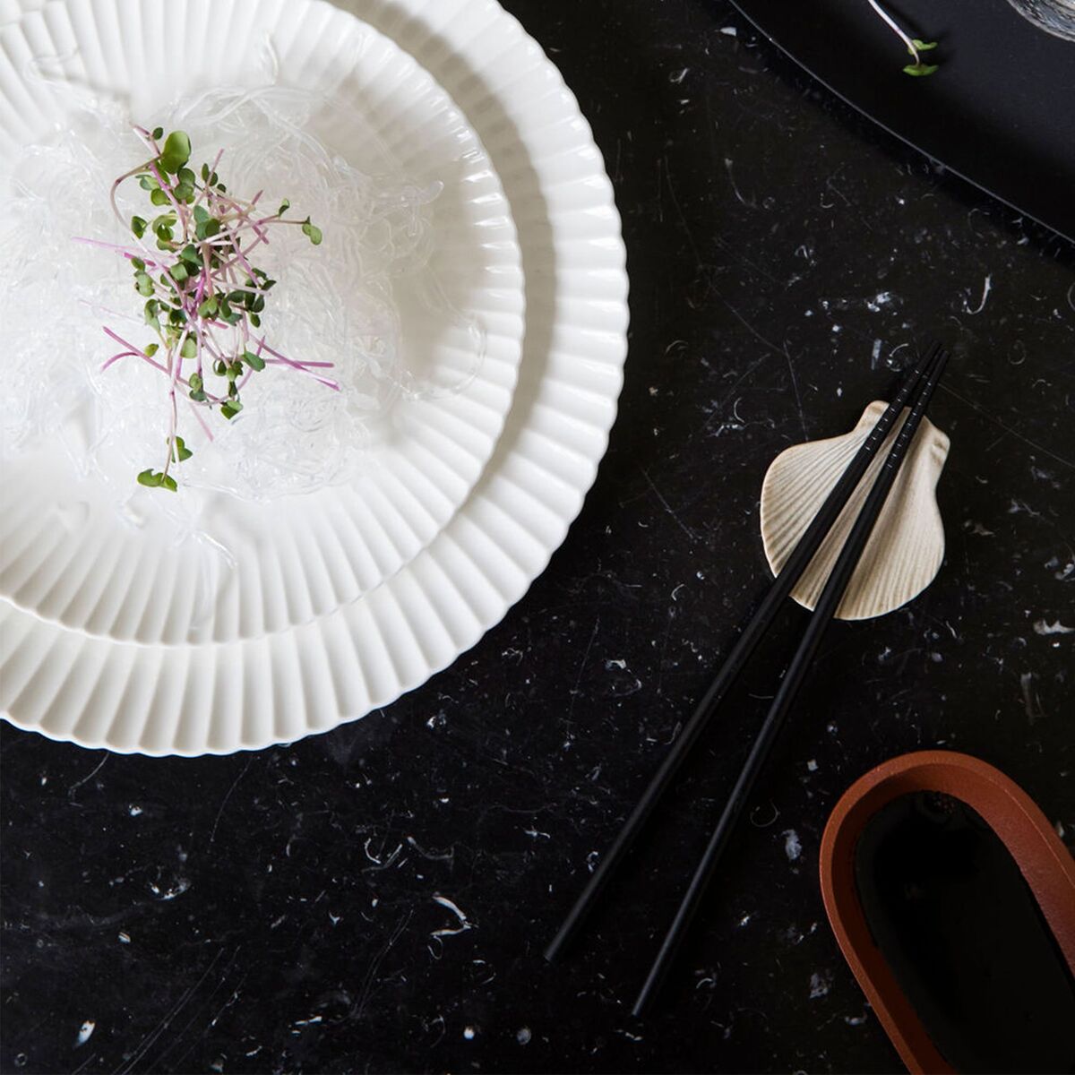 Byon Fumiko spisepinnestativ, 4-pakning