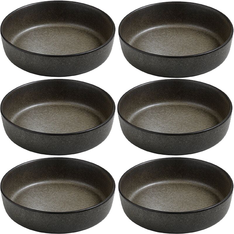 RAW Suppetallerken, Forest Brown 6 stk