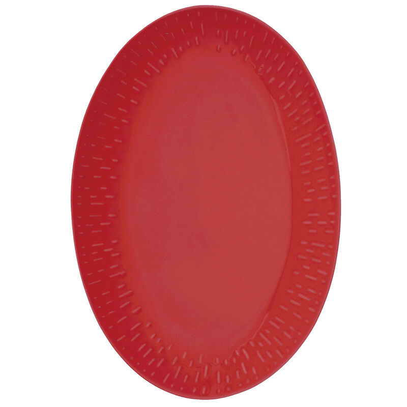 Confetti soikea vati 36 × 25,5 cm, chili