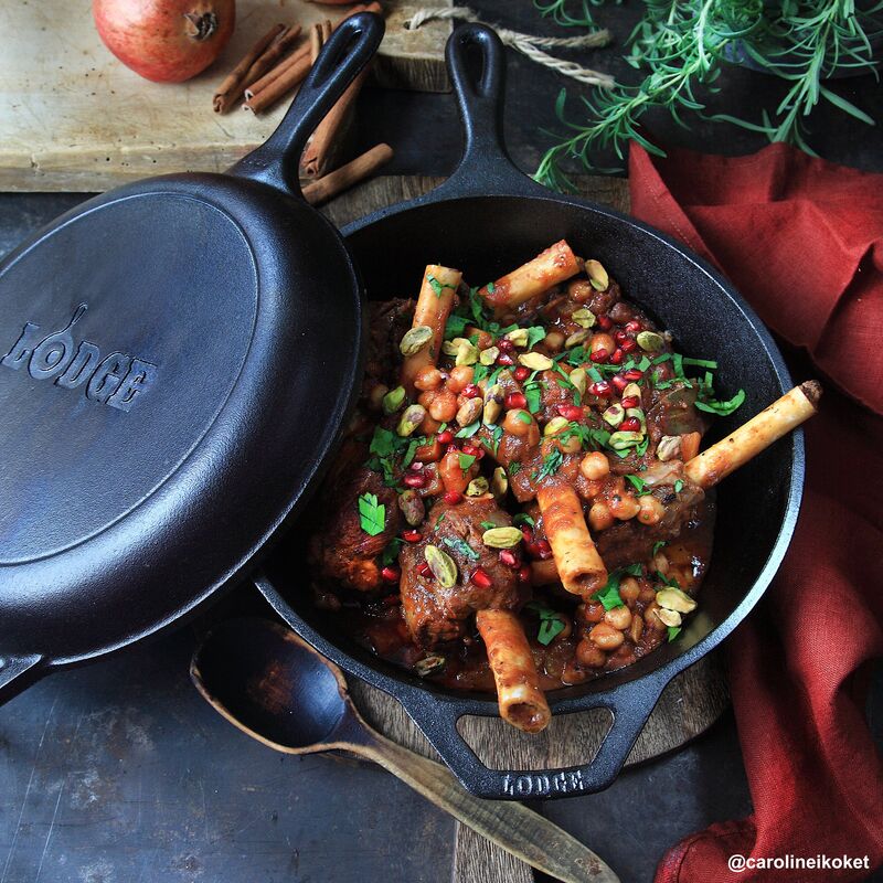 Trakørpanne og Stekepanne Kombi Støpejern 26 cm