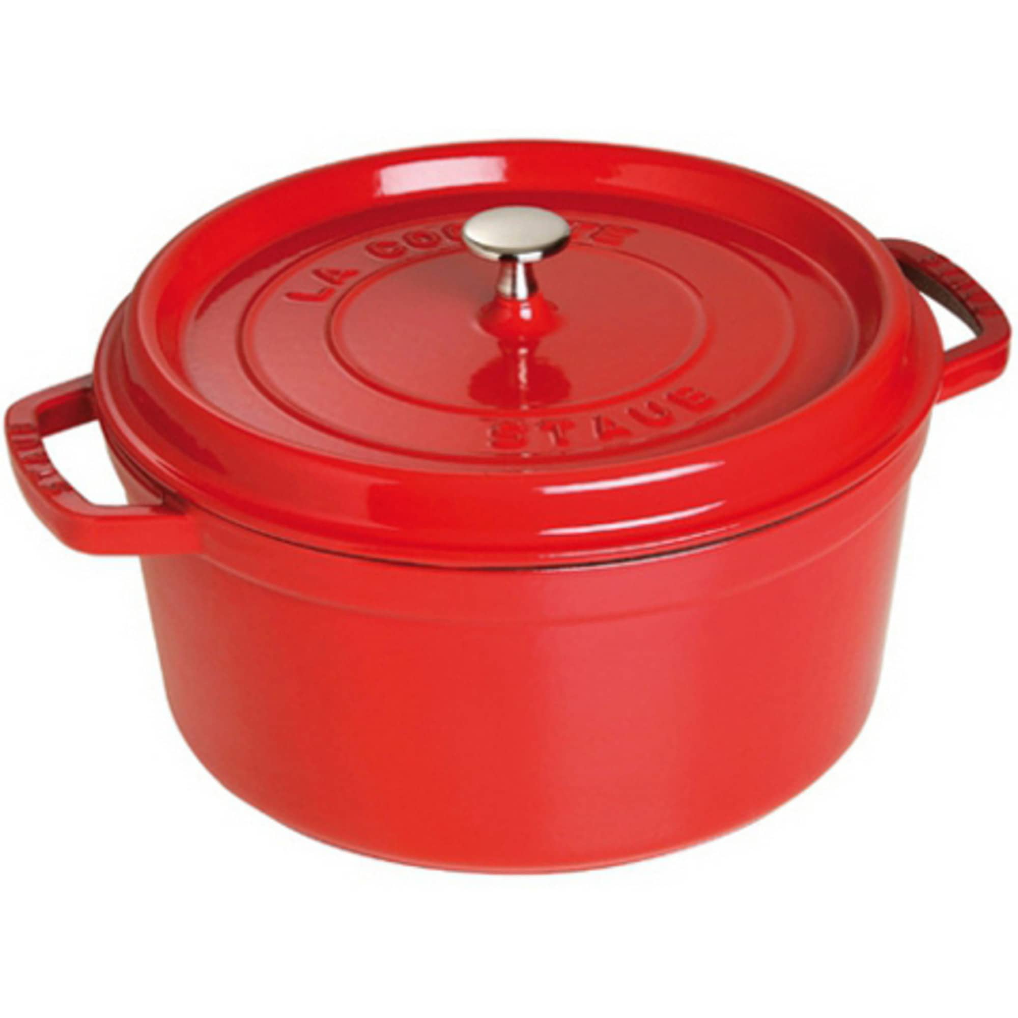 Rund Gryte 30 cm 8,35 liter Rød