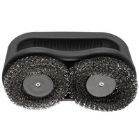 Rengøringsbørste til stegeplade