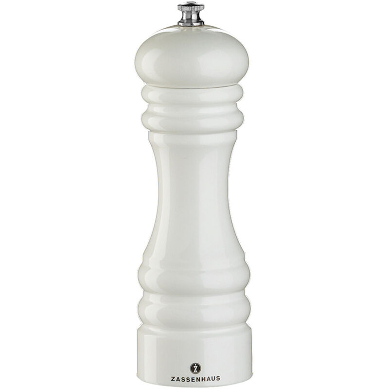 Berlin-suolamylly, 18 cm, kiiltävän valkoinen