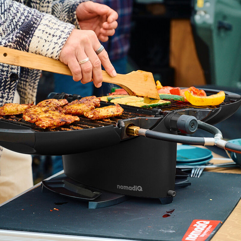 NomadiQ Transportabel Gasgrill 3.0, sort