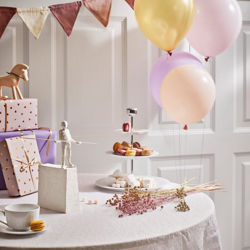 Astro Vægt stjernetegnsfigur, hvid