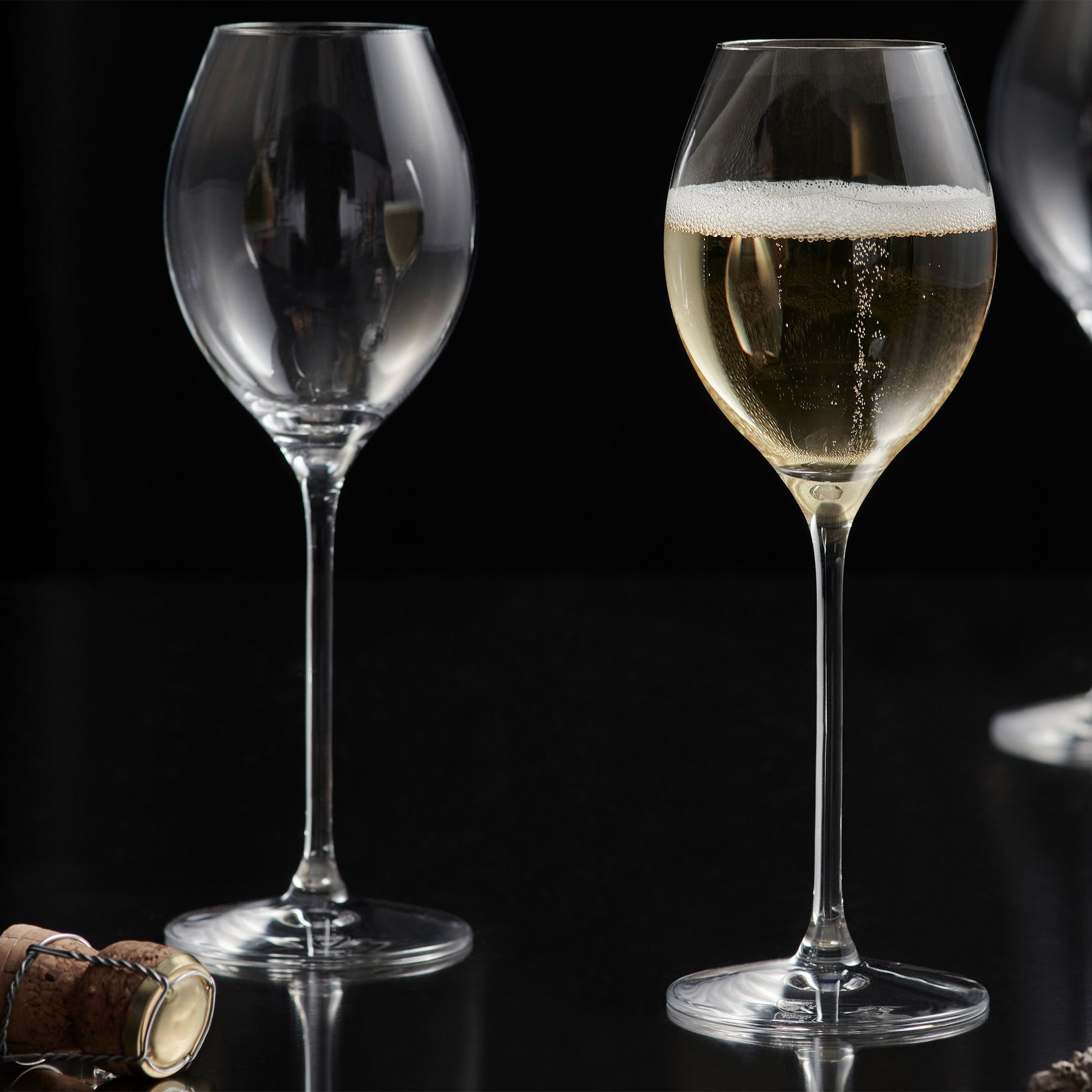 More Champagne Boule Glas 31 cl 4-pack