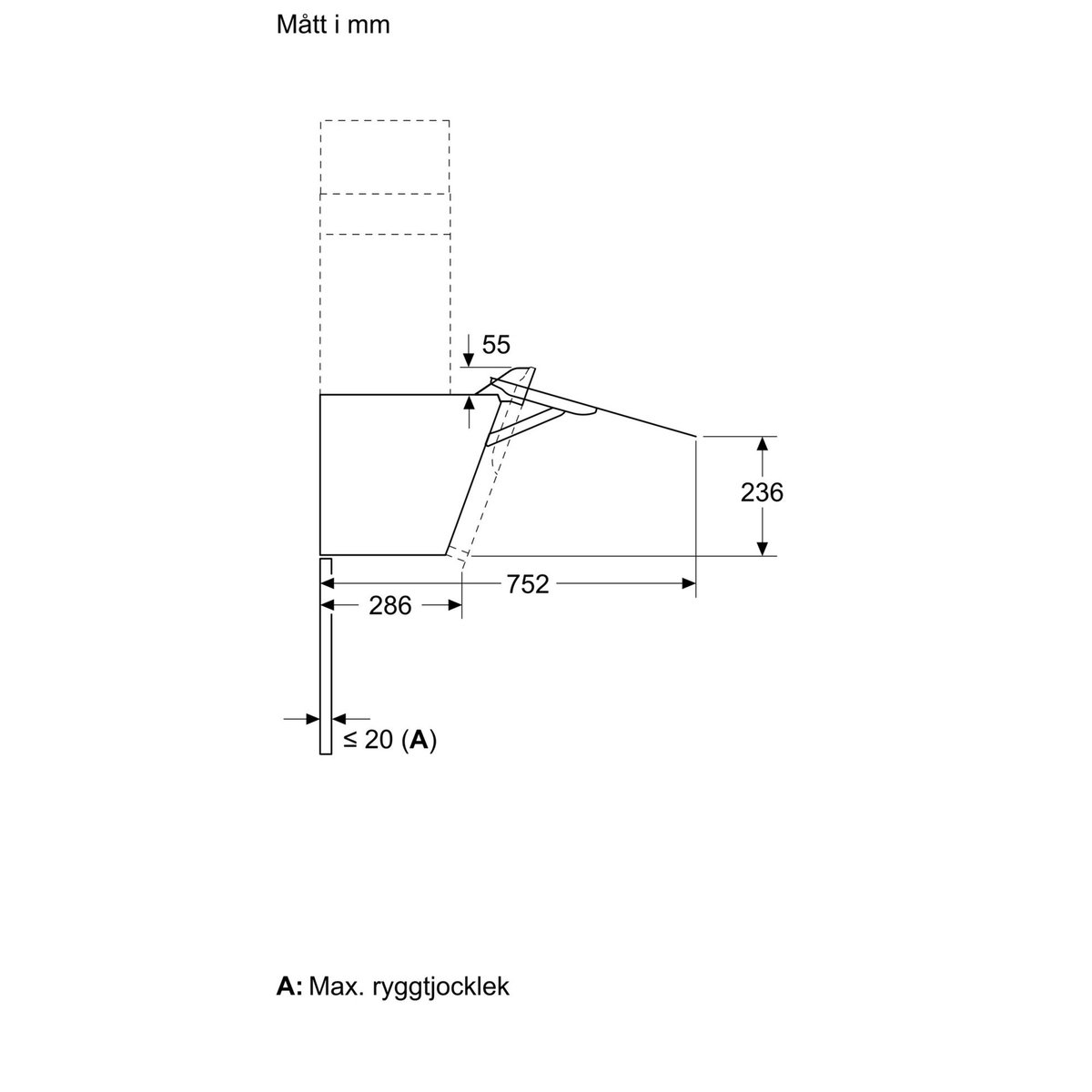 LC67KFN60 iQ300 væghængt emhætte