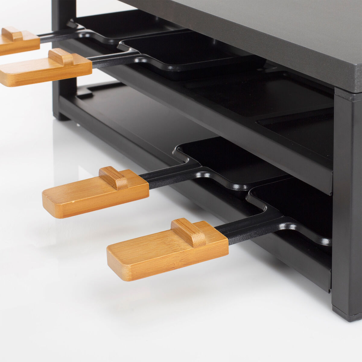 Princess Black Steel Raclette, 8 hengelle