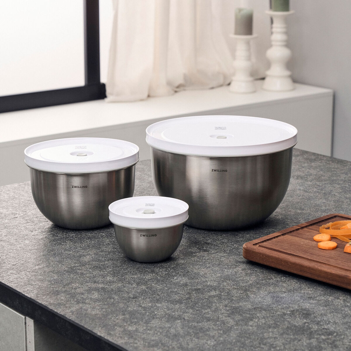 Zwilling Fresh & Save Vakuumlåg small 12 cm, hvid