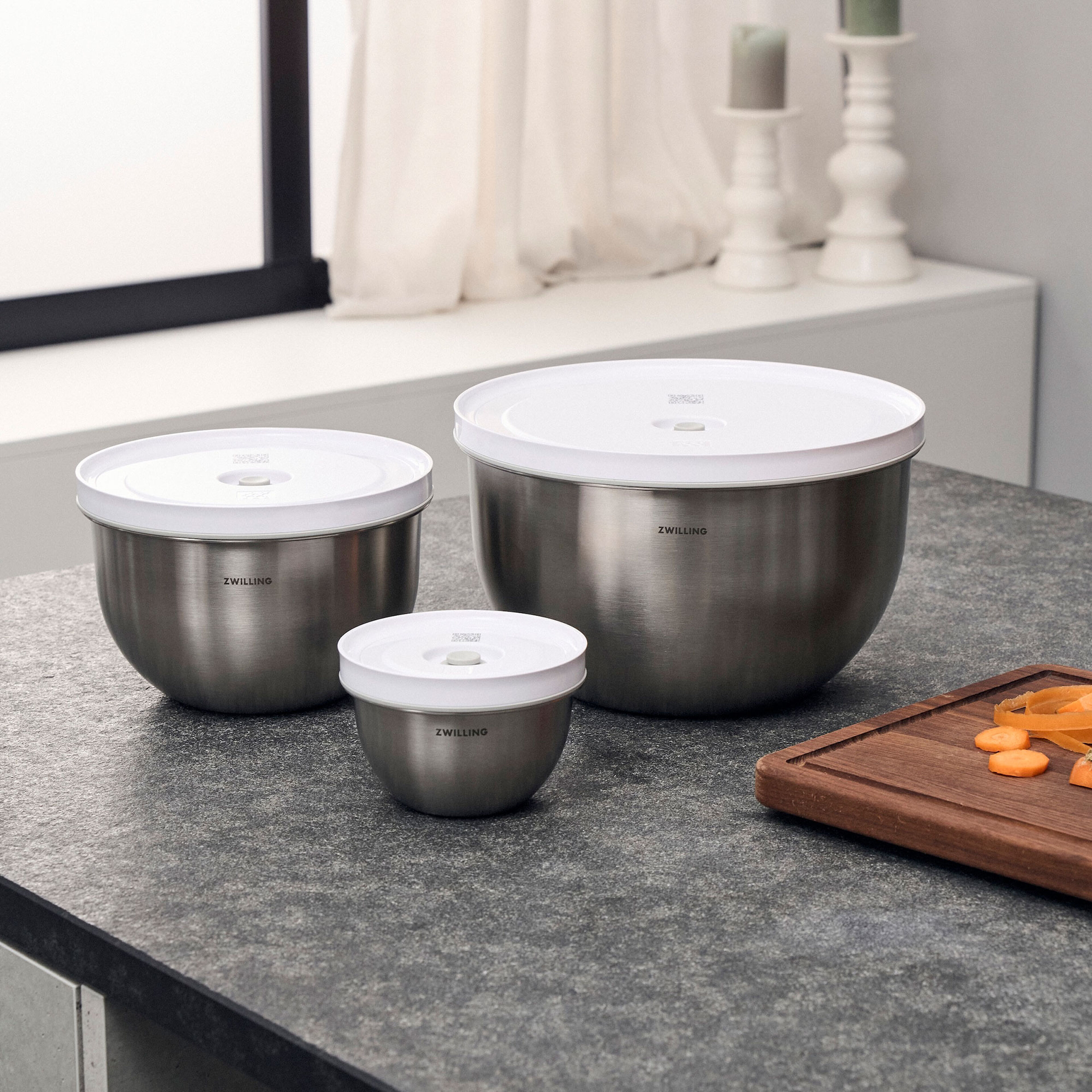 Zwilling Fresh & Save Vakuumlåg small 12 cm, hvid