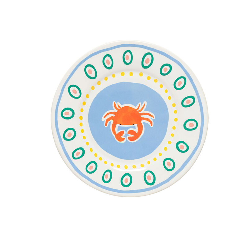 Costa Nova Summer Blizz lautanen 22 cm, crab