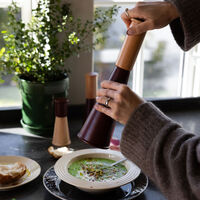 Gurken salt- og pepperkvern large, rød