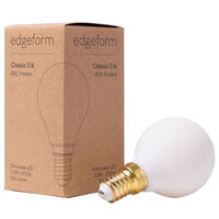 Edgeform Classic E14 Dæmpbar lyskilde 3,3 W 4,5 cm, mat glas