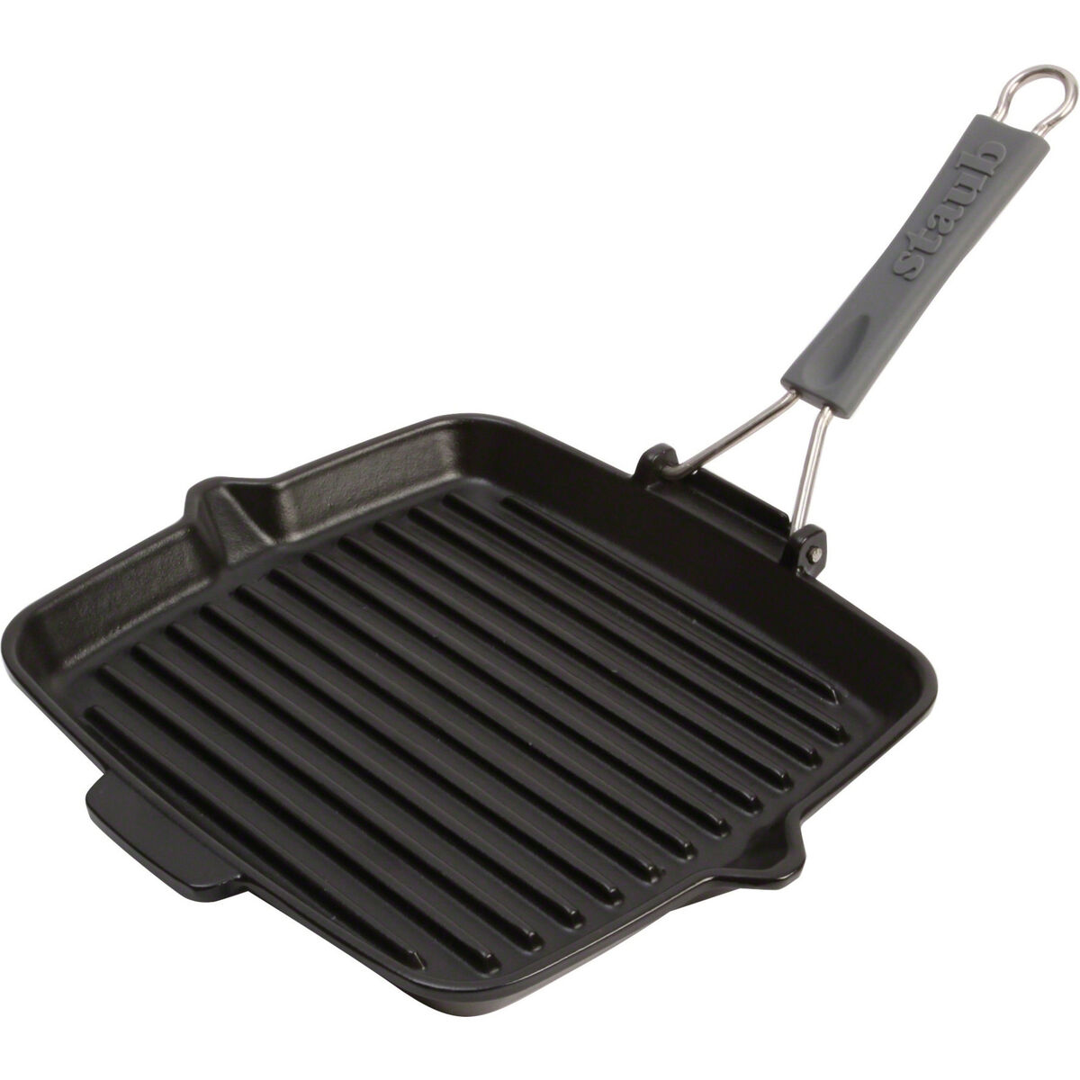 Grillstekepanne 24 x 24 cm Svart