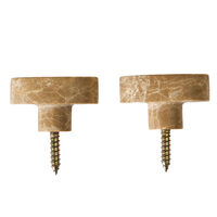 Suji koukku 2-pakkaus, hiekka