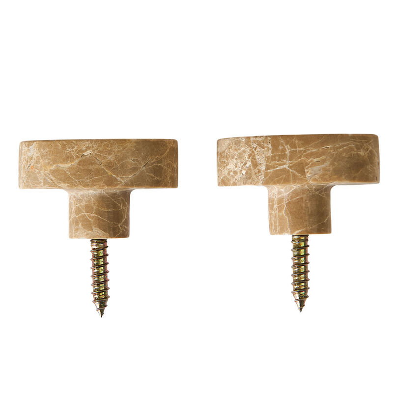 Suji knagg 2-pakning, sand