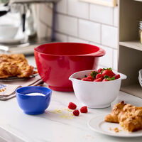 Margrethe sekoituskulhot 3 kpl & 3 kantta,mix 