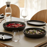 Nordic Kitchen matala salaattikulho 28 cm, musta