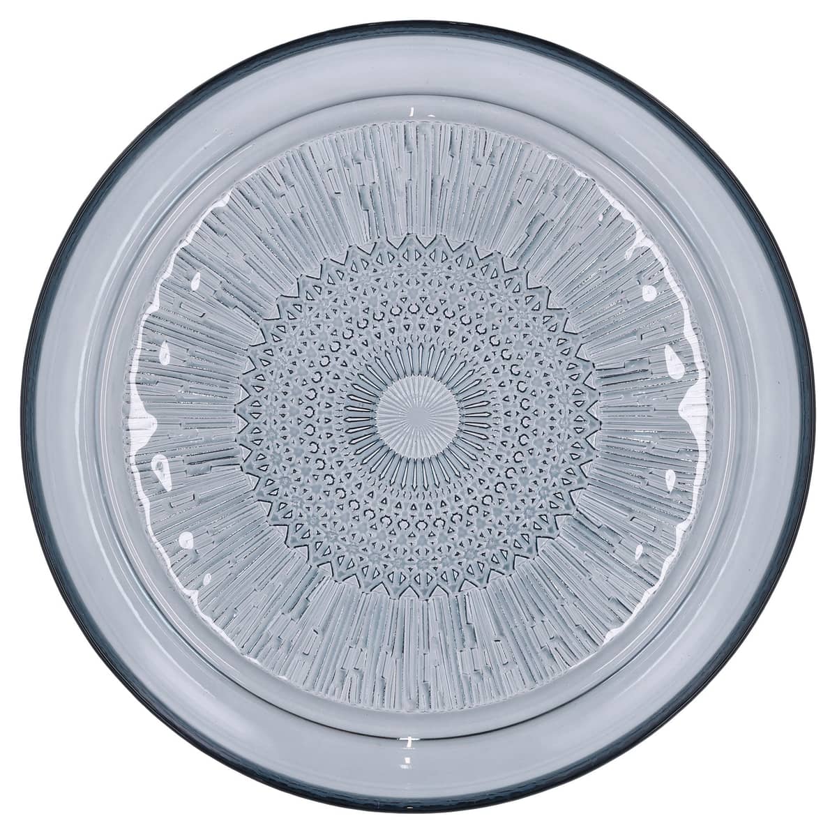 Kusintha Glastallerken Ø25 cm, blå