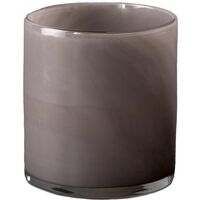 Lyric ljuslykta, purple grey, medium