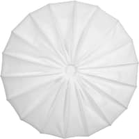 Anna plafond, linne, 80 cm, vit