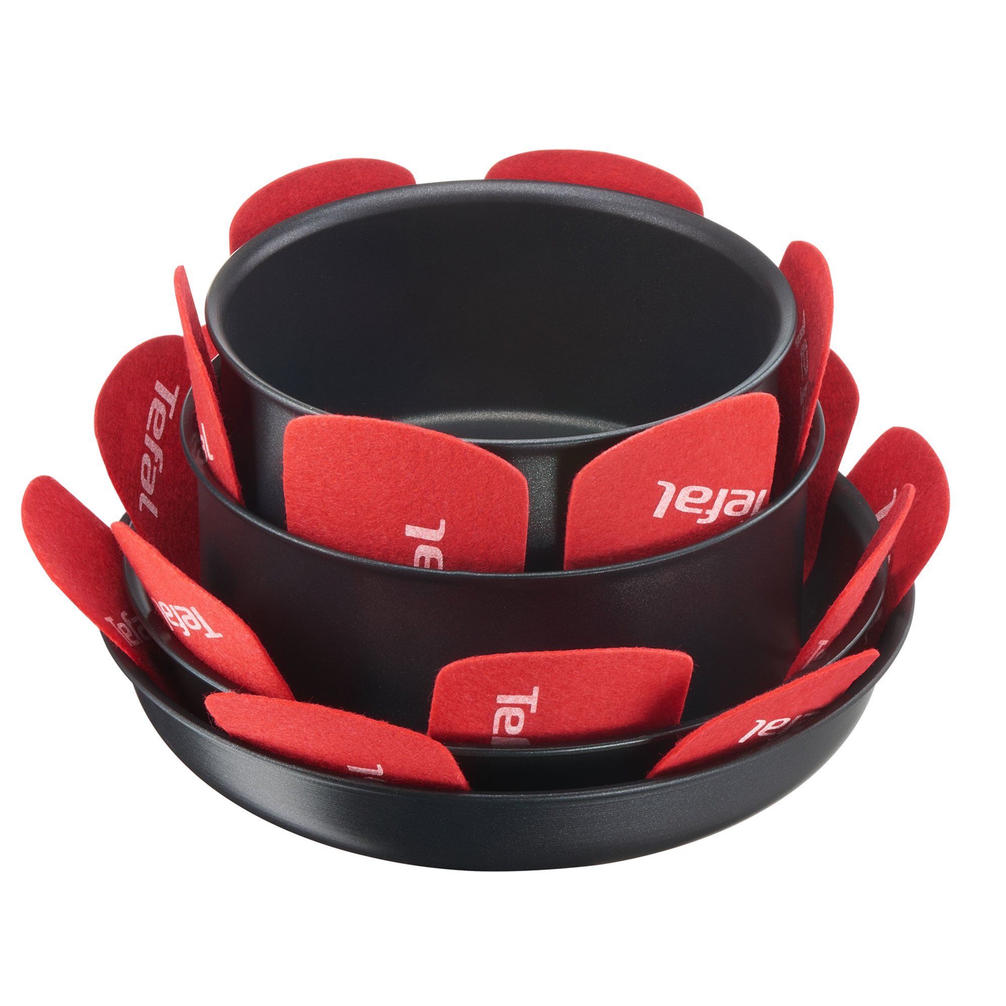 Kokekarbeskyttelse 38 cm 4-pack, rød