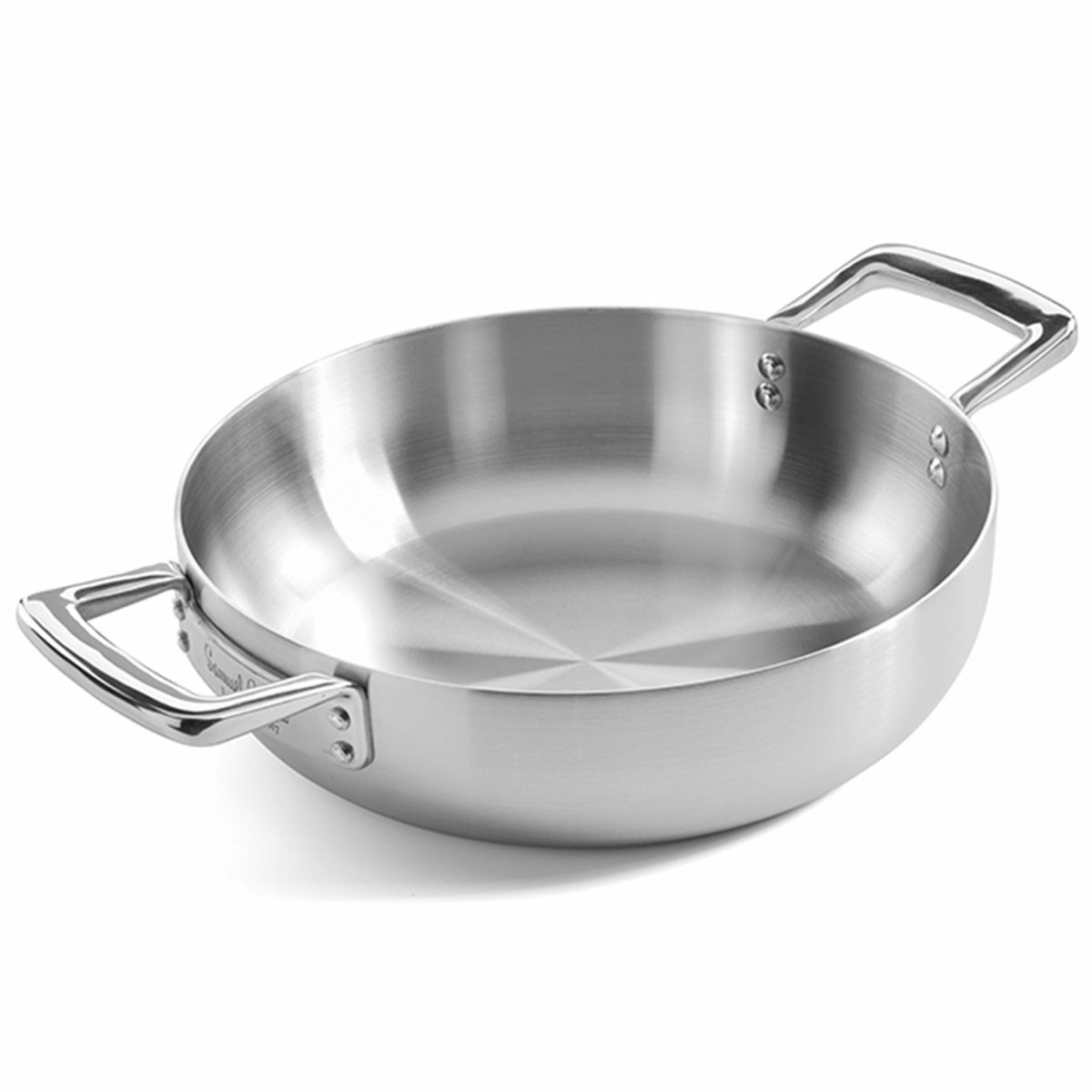 Samuel Groves Serveringspande med låg 28 cm, rustfrit stål