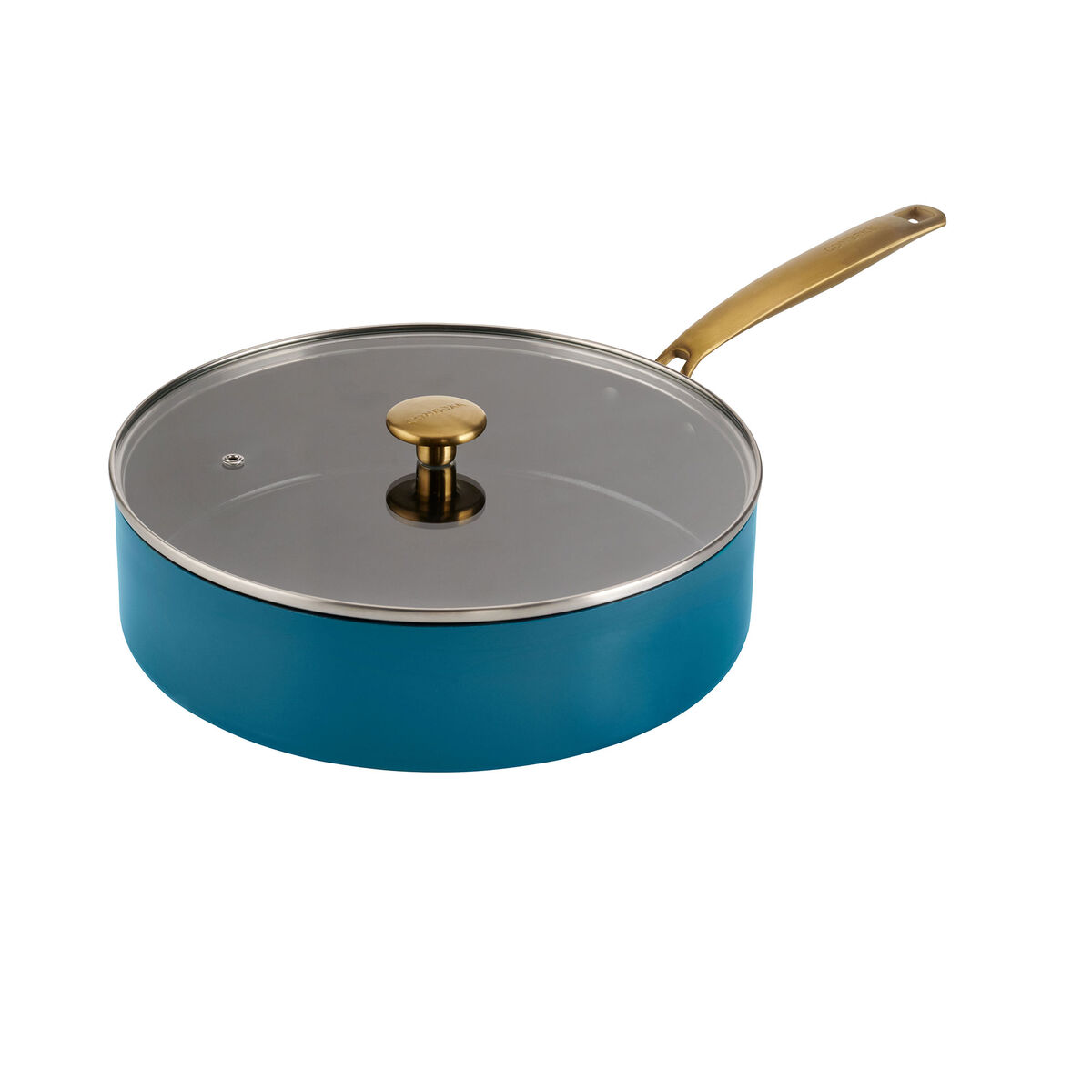 Combekk Stekepanne- og kasserollesett 10 deler, blå