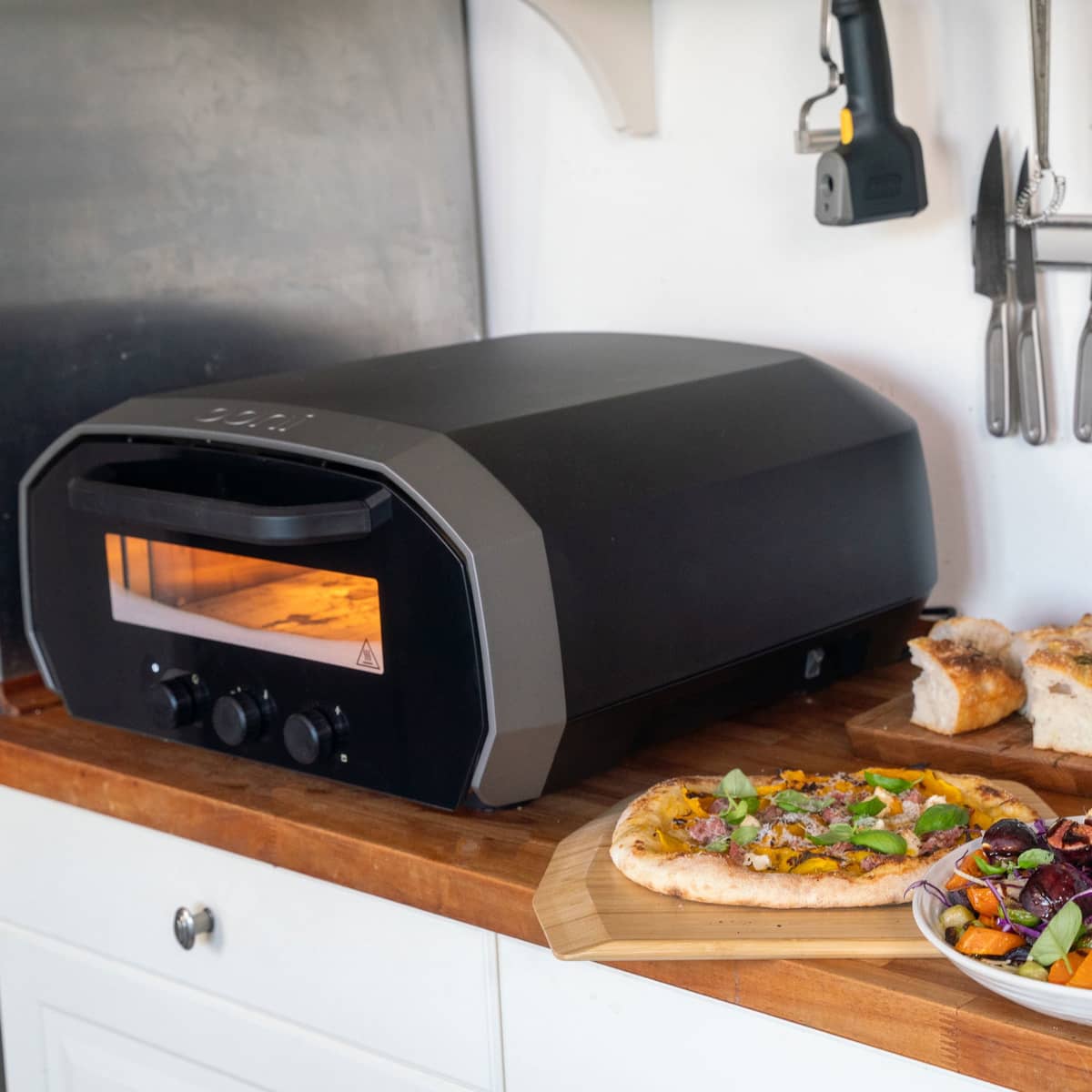 Volt 12 elektrisk pizzaugn