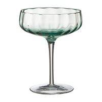 Champagne-/cocktailglass 30 cl, grønn