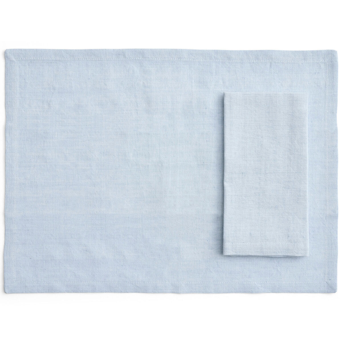 Tavolo bordbrikke/serviett 4-pakning, soft blue