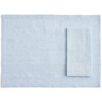 Tavolo bordbrikke/serviett 4-pakning, soft blue