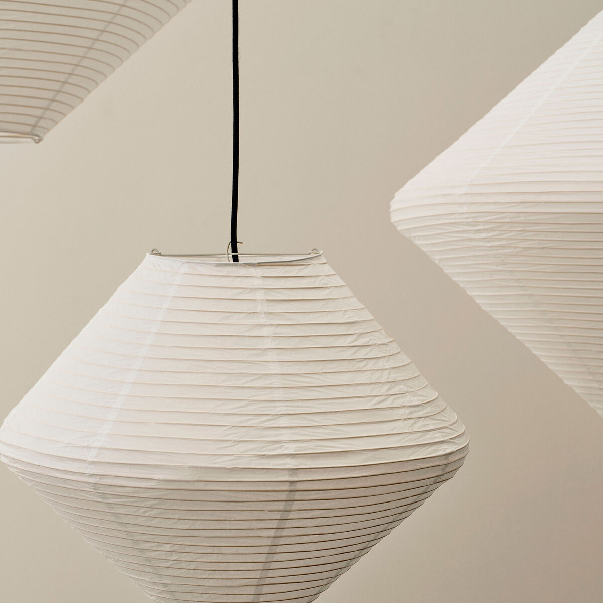 HAY Paper Diamond lampskärm 60 cm, classic white