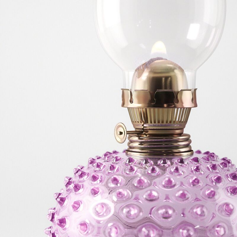 Paris Olielampa, lyserød