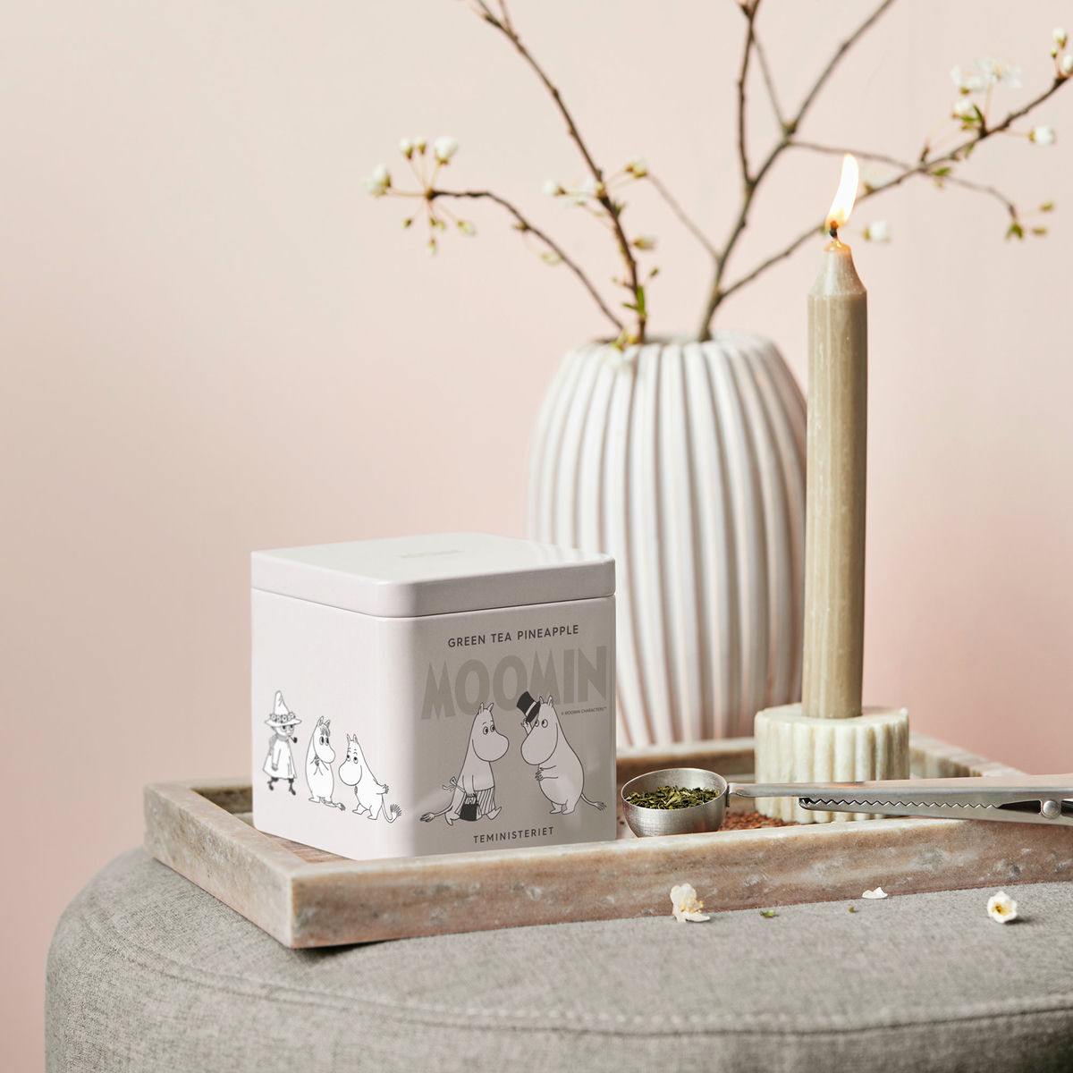 Moomin Pineapple grönt te