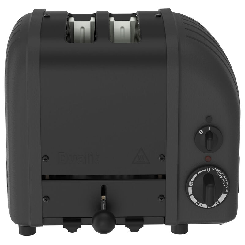 Classic brödrost 2 skivor, stealth