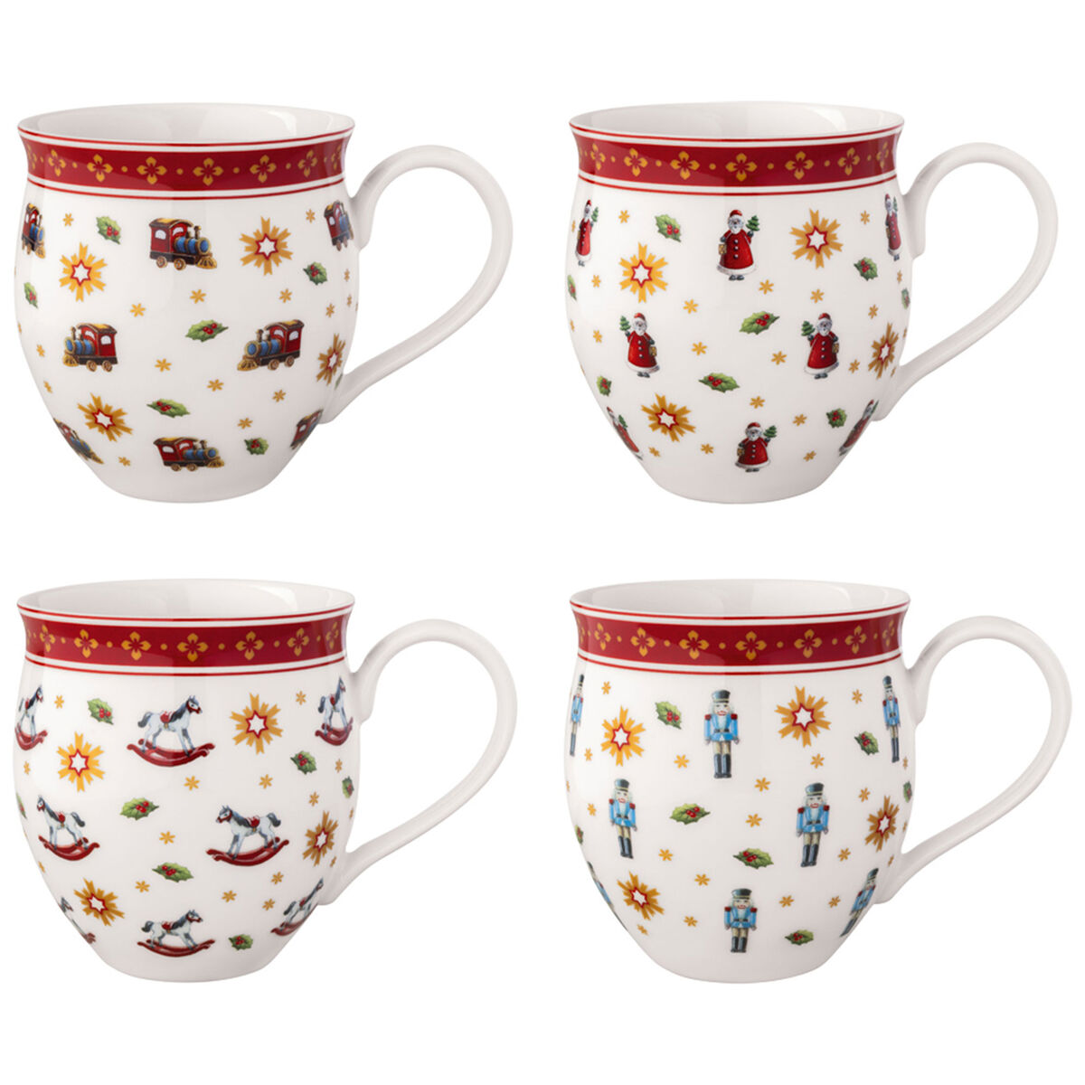 Villeroy & Boch Toy's Delight Jubilæumskrus, 4 stk.