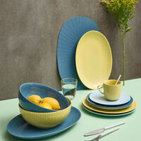 Confetti salatskål 23 cm, lemon