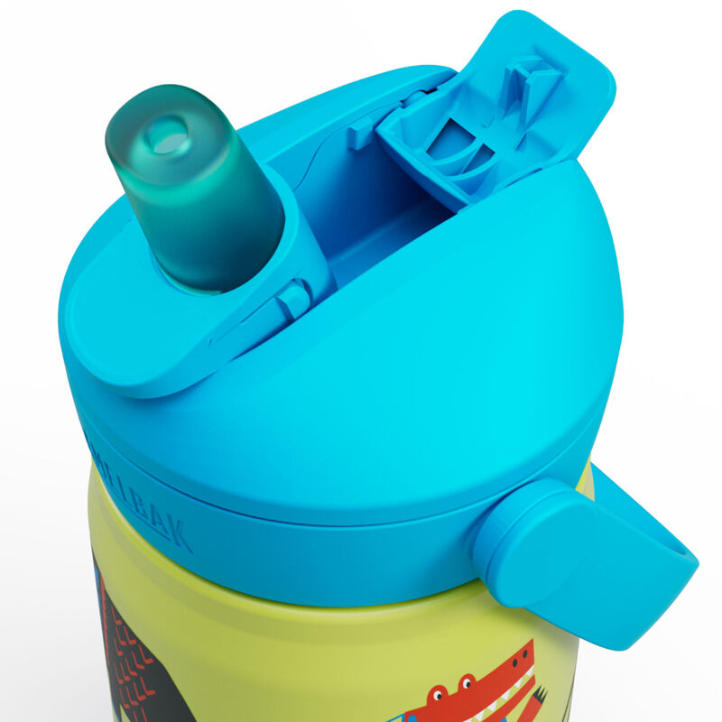 Thrive Flip Straw Kids drikkeflaske 0,35 liter, Dino Jam