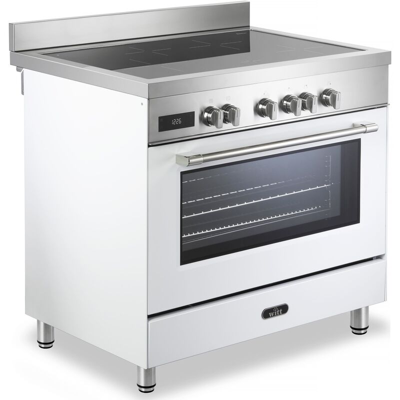 WIC 906 WH induktionsspis, vit