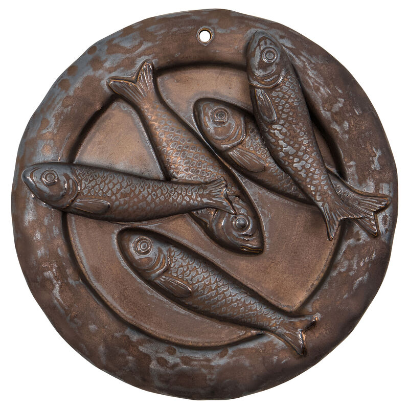 House Doctor Plate väggdekoration, brun