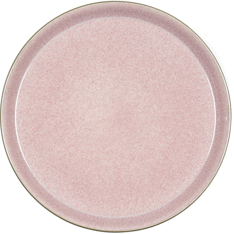 Tallerken Gastro 27 cm grå/rosa Bit